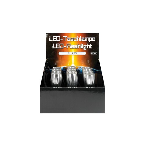  GHM LED zaklamp 14 LED en kompas 