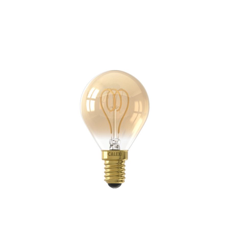 Kogel P45 Goud Flex Filament 220-240V 2.5W 136lm 2100K E14 Dimbaar met LED dimmer-2