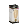 Rustiek ST64 Goud Flex Filament 220-240V 5.5W 470lm 2100K E27 Dimbaar met LED dimmer