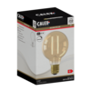 Globe G80 Goud Flex Filament 220-240V 3.5W 250lm 2100K E27 Dimbaar