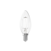 thumb-Kaars B35 Helder Straight filament 220-240V 4.5W 470lm 2700K E14 Dimbaar met LED dimmer-3