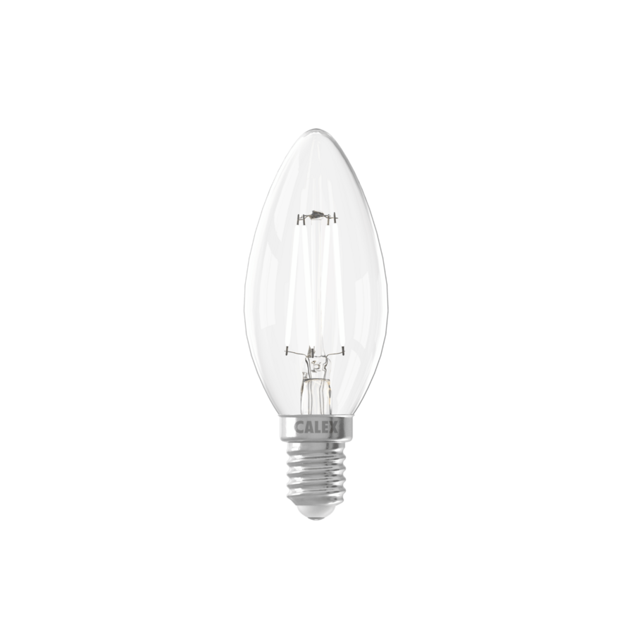 Kaars B35 Helder Straight filament 220-240V 4.5W 470lm 2700K E14 Dimbaar met LED dimmer-3