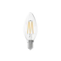 thumb-Kaars B35 Helder Straight filament 220-240V 4.5W 470lm 2700K E14 Dimbaar met LED dimmer-2