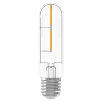 thumb-Tube T32x125 Straight filament Clear E27 4W 470LM 2700K 220-240V Dimbaar-1