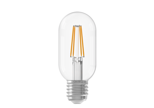  Calex Buis T45 Helder Straight filament E27 4.5W 470LM 2700K 220-240V Dimbaar 