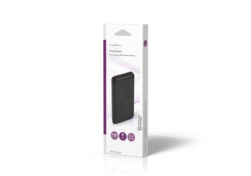  Nedis Powerbank 10000 mAh Draadloos Opladen 