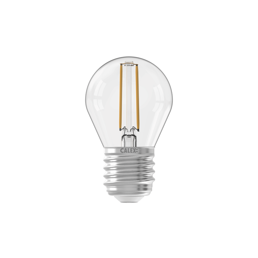 Kogel P45 Helder Straight filament 220-240V 3.5W 250lm 2700K E27 Dimbaar met LED dimmer-2