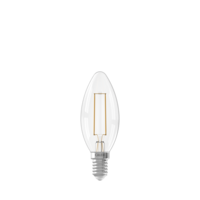 thumb-Kaars B35 Helder Straight filament 220-240V 3.5W 250lm 2700K E14 Dimbaar met LED dimmer-2