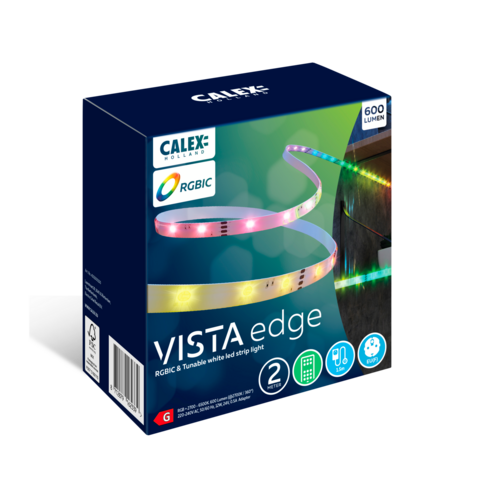  Calex LED strip 2M RGBIC+CCT 