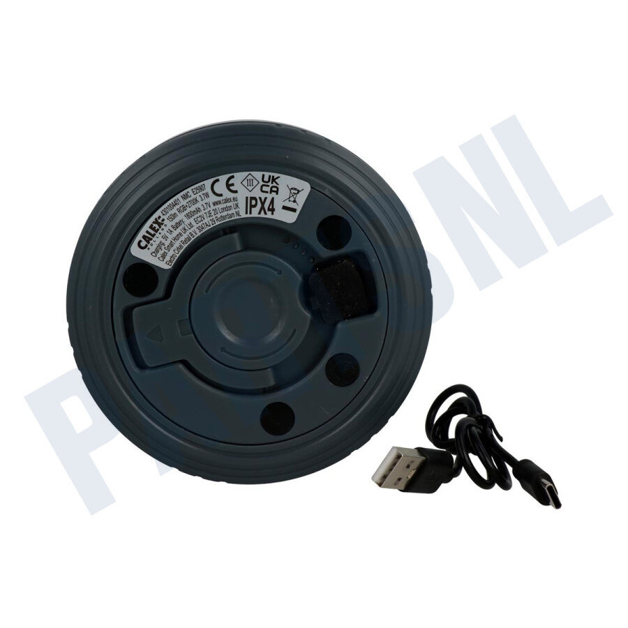 Outdoor Battery Rechargeable Stringlight SMD 3.7W 150LM RGB+2700K Grijs-6