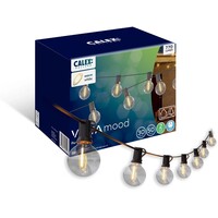 thumb-Outdoor Party String 30M E12 0.2W 39LM 2700K 230V-12V1A Adapter en RF Remote Zwart-1