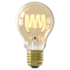 Calex  Dag en Nacht Sensor Standaard A60 Goud Flex filament E27 3.5W 230LM 2200K 220-240V
