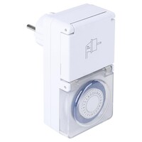 thumb-Tijdschakelklok Spatwaterdicht (IP44) vaste ruiter 30 minuten-1