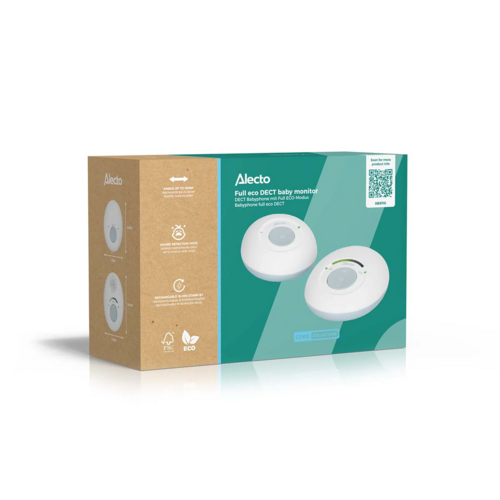  Alecto DBX110 Babyfoon Full Eco DECT wit/blauw 