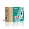 Alecto DVM64 Babyfoon Camera 2,4 inch kleurenscherm, terugspreekfunctie en temperatuurweergave Wit