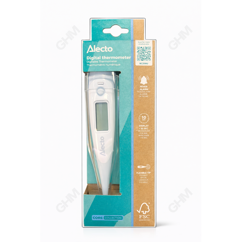  Alecto BC20BU digitale thermometer Blauw 