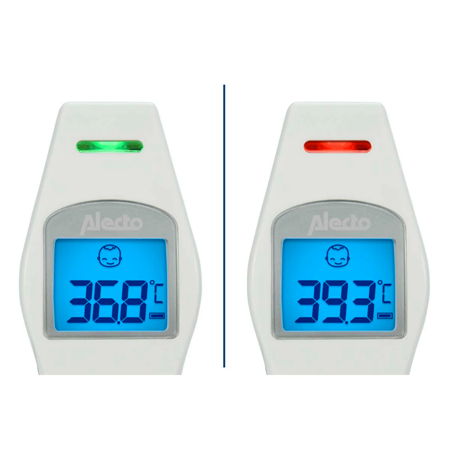 BC-37 Voorhoofdthermometer Infrarood Wit-4