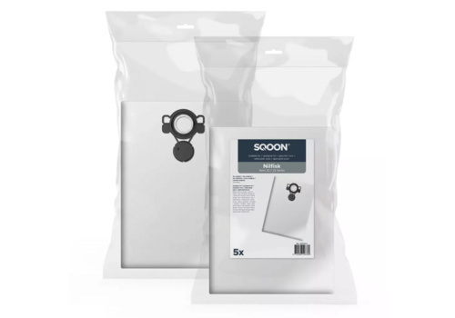  Sqoon Stofzuigerzakken geschikt voor Nilfisk Alto / WAP / KEW AERO 20/25 