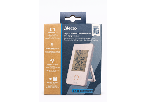  Alecto WS-75 Digitale Binnenthermometer, wit 