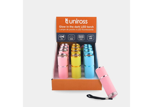  Uniross Glow in the dark LED Zaklamp 