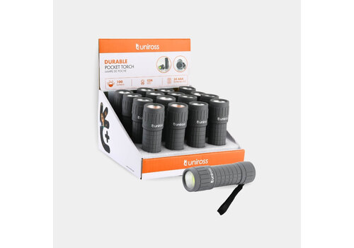  Uniross Pocket Zaklamp COB 100lm 3xAAA 