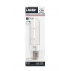 Tube T32x125 Straight filament Clear E27 4W 470LM 2700K 220-240V Dimbaar
