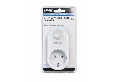 Calex Stekkerdimmer voor LED (3-24W), Halogeen/Gloeilamp (200W) 