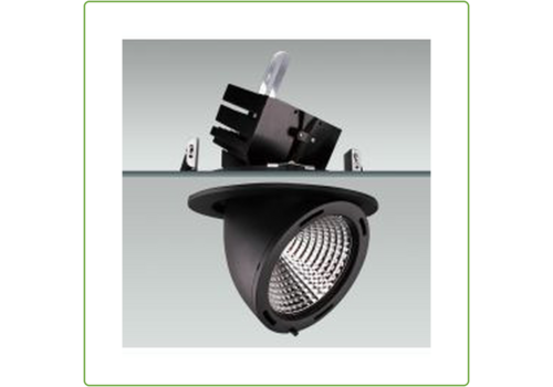  Downlight Richtbaar Zwart (incl.  vwb) 