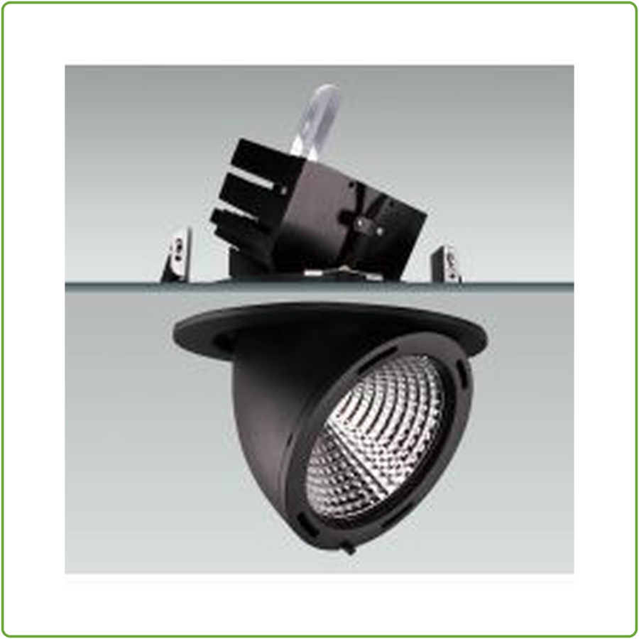 Downlight Richtbaar  Zwart (incl.  vwb)-2