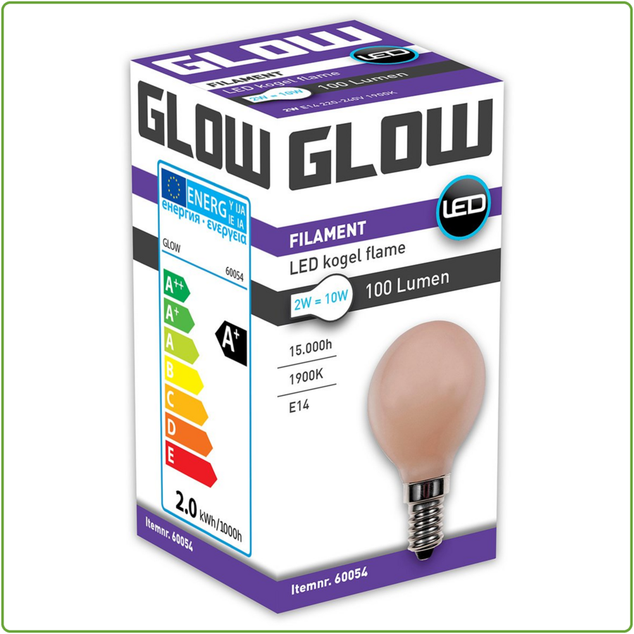 Flame Kogel E14 2W(=10W) 1900K 100LM-2