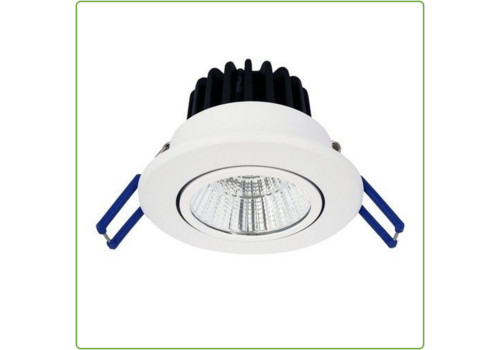  LED Inbouwspot Kantelbaar Wit (incl.  vwb) 