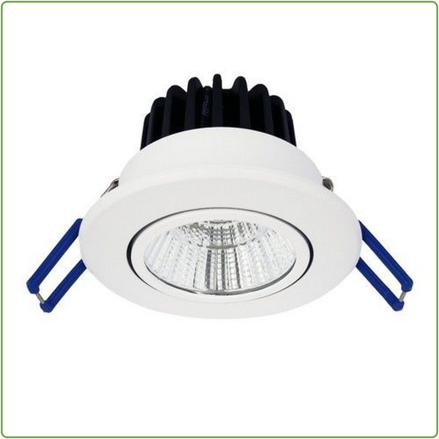 LED Inbouwspot Kantelbaar Wit (incl.  vwb)-1