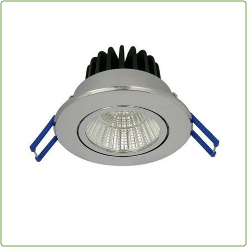  LED Inbouwspot Kantelbaar Chroom (incl.  vwb) 