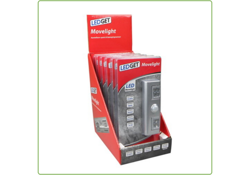  LEDGET Movelight LED incl. bewegingsmelder 