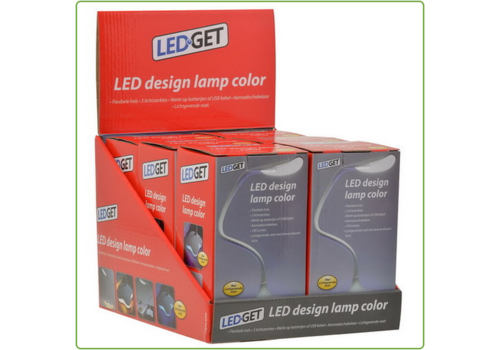  LEDGET LED Design tafellamp + voet verlichting 