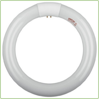 Loeplamp rond 125mm
