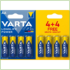 Varta 4906 AA Longlife Power Alkaline blister 4+4