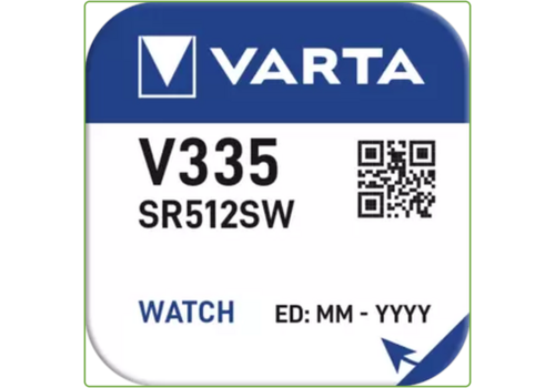  Varta 335 (512SW) Silver Oxide mini blister 1 