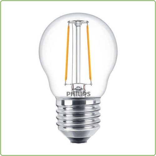  Philips  CorePro LEDLuster 2-25W P45 E27 827 CLG Niet Dimbaar 
