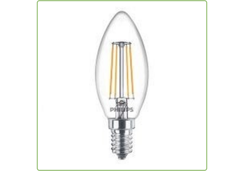  Philips  CorePro Kaars 4.3-40W E14 827 Helder Niet Dimbaar 