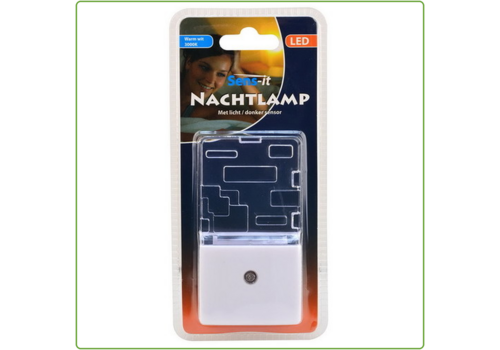  Sens-it LED Nachtlamp 3000K + licht/donker sensor 