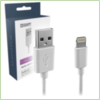 Laadkabel USB-A > Apple 8-pins 1m wit