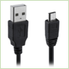 A-DAPT Data en Laadkabel USB-A > Micro USB 1m zwart