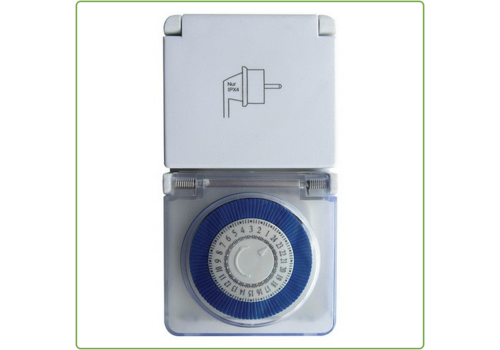  TIME-IT Tijdschakelklok 24 uurs Spatwaterdicht 