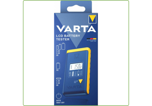  Varta LCD Battery Tester Box 