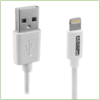 A-DAPT Data en Laadkabel USB-A > Apple 8-pins MFI 2m wit