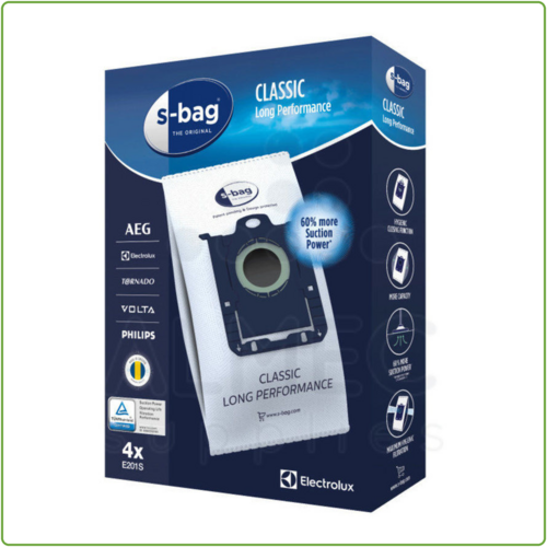  AEG / Electrolux Origineel S-BAG 2.0 E201S (4 stuks) 