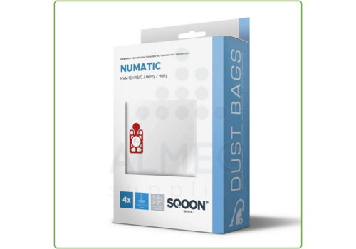  Sqoon Numatic NVM 1CH Henry/James (4 stuks) 