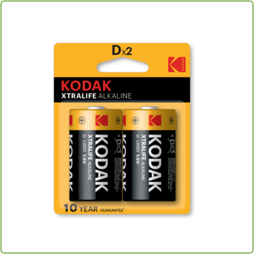  Kodak D XTRALIFE Alkaline blister 2 