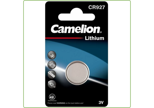  Camelion Lithium Knoopcel CR927 3V blister 1 
